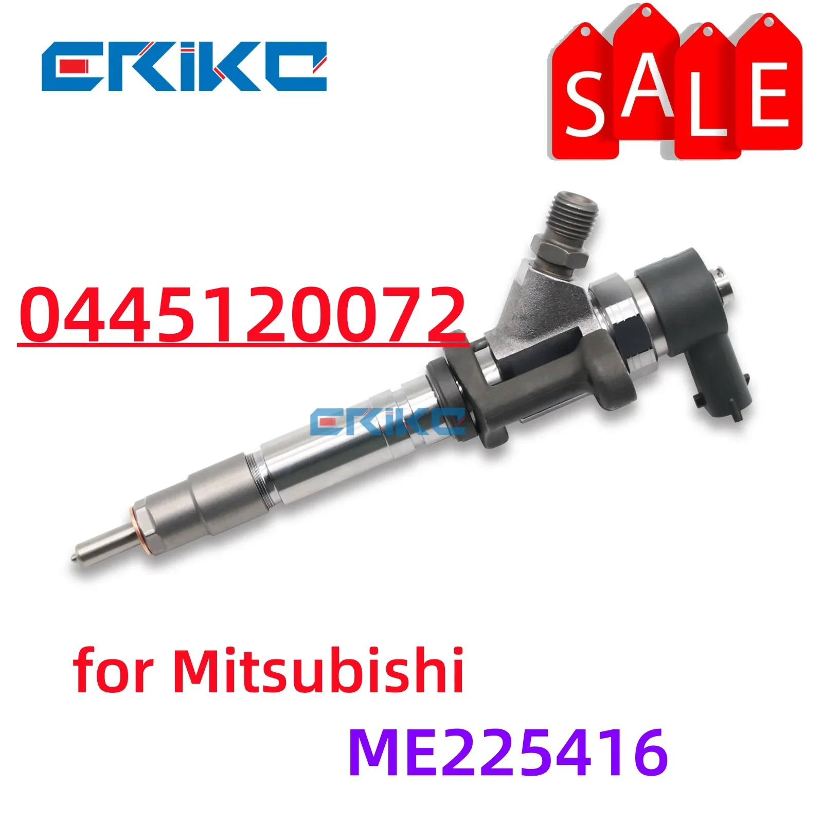 0445 120 072 Fuel Injector 0445120072 ME225416 107755-0240 for Bosch Mitsubishi Fuso Canter 4M50-T5 65 6C 18 FE 75