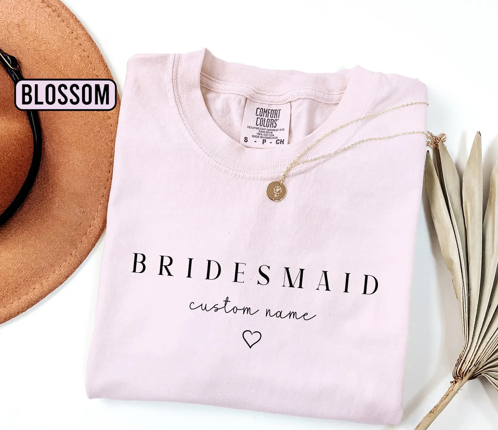 Personalized Bridesmaid Name Shirt Women Stylish Custom Bachelorette Party Short Sleeve T-shirt Team Bride Matching Outfit view 3
