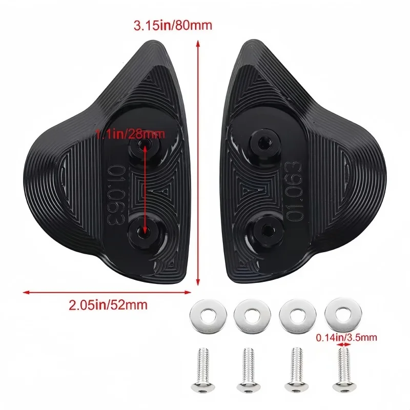 For YAMAHA R6 2017-2023 R7 2022-2023 2018 2019 2020 Moto Rearview Mirror Base Windshield Drive Eliminator Mirrors Hole Cover