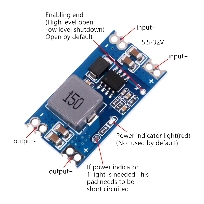 3.3A DC-DC MINI560 PRO step-down stabilized voltage supply module output 3.3V 5V 9V 12V image 4