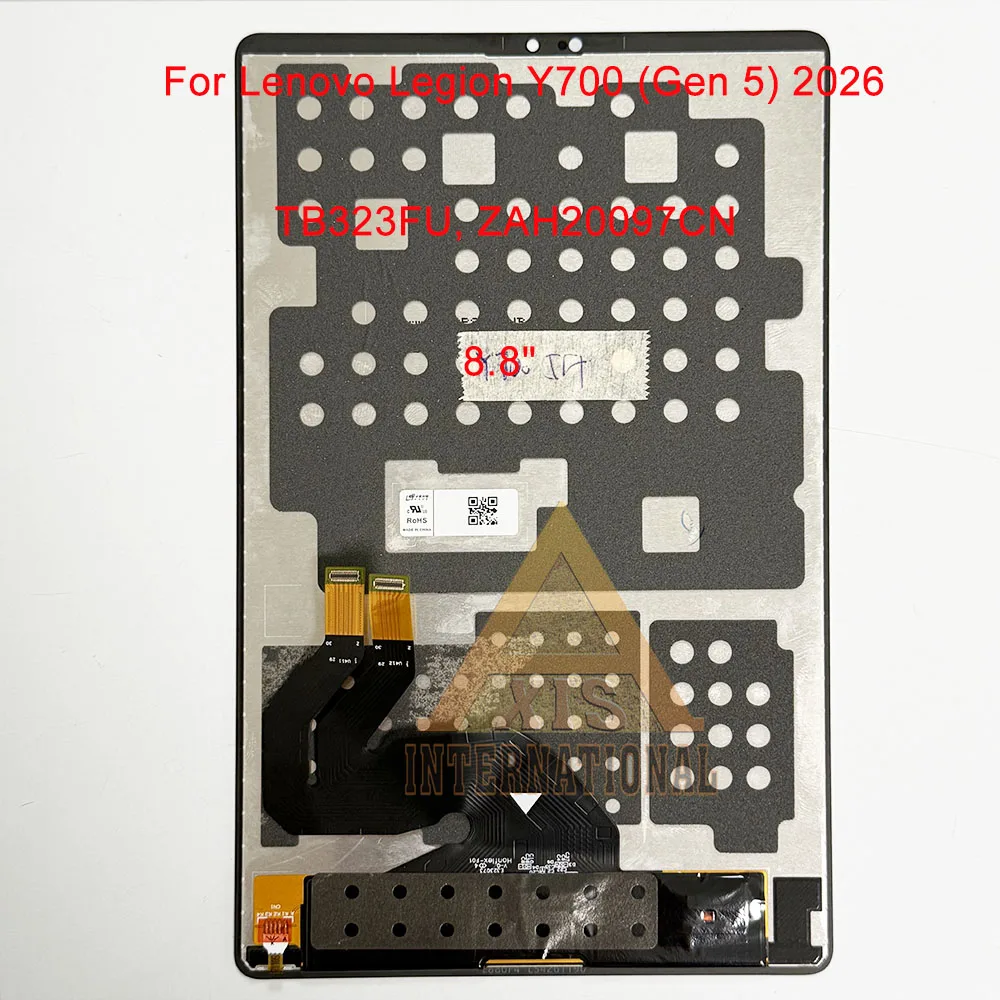 레노버 탭 M9 TB-310FU 스크린 디스플레이용 정품, 8.8인치 레노버 리전 Y700 TB-9707F LCD/Y700 TB-320FC/TB321FU/TB322FC/TB323용