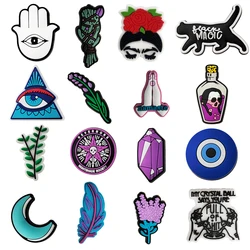Hot Sales 1Pcs Bohemian Style Shoe Charms for Crocs Accessories Charms Pin Clog Shoe Decoration Women Christmas Party Gifts