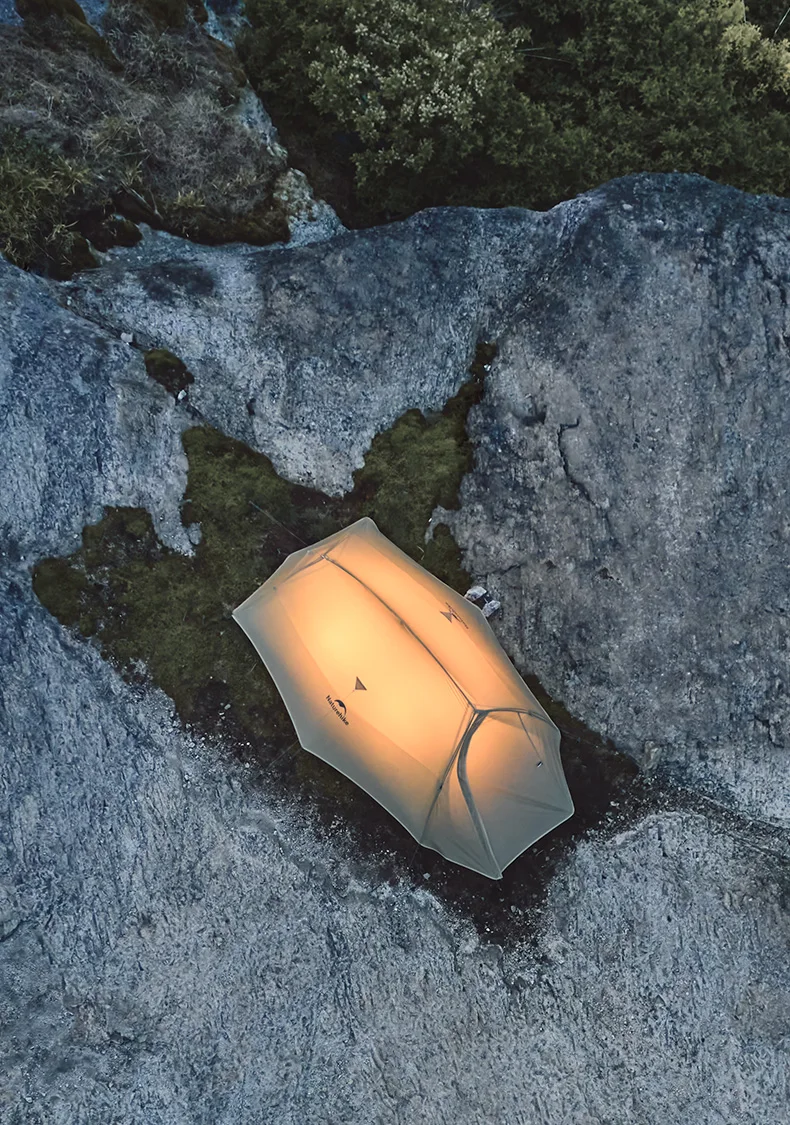 Naturehike Cloud Up Campingzelt Pro Wanderzelt Bergsteigerzelt Reisezelt Outdoor Übernachtungszelt Wasserdicht Winddicht Ultraleicht Tragbarer Sonnenschutz – Detail 11