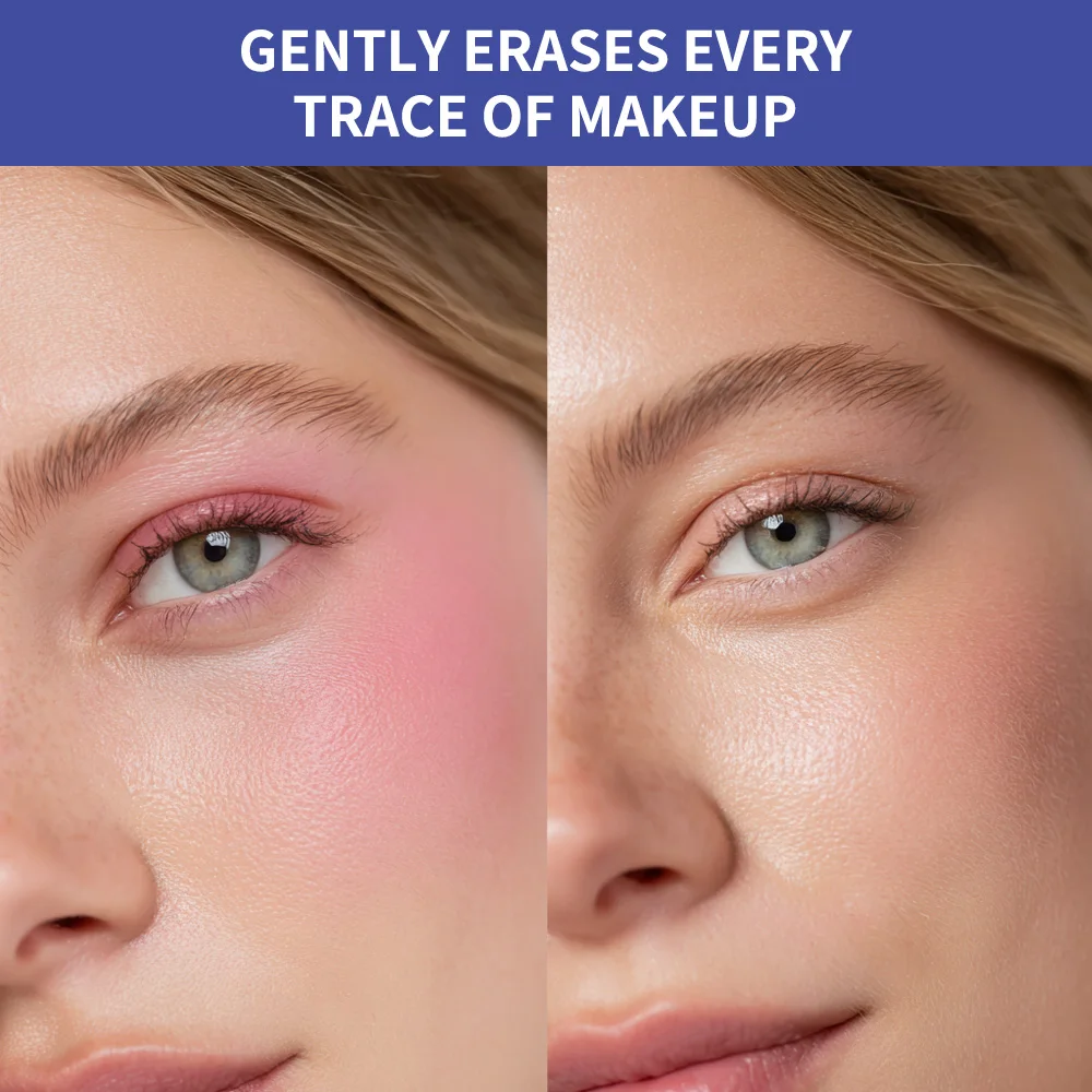 Lakerain Gentle Makeup Remover Waterproof Formula Reinigt effectief Mascara Eyeliner Gepigmenteerde oogschaduw en wenkbrauwpommade