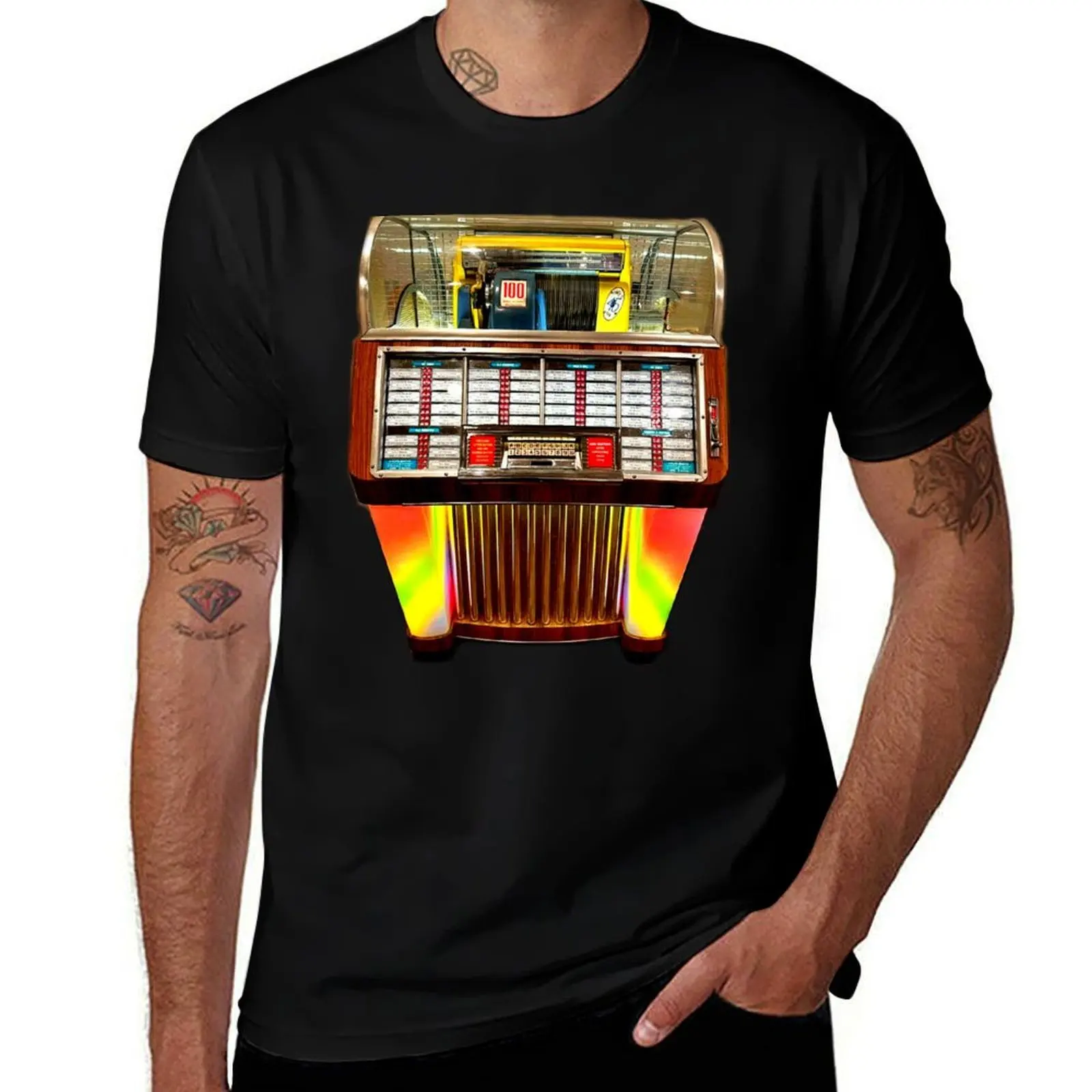 

Vintage Jukebox, Retro Jukebox, Jukebox Hero, Record Player, Turntable T-Shirt plain custom t shirt plain white t shirts men