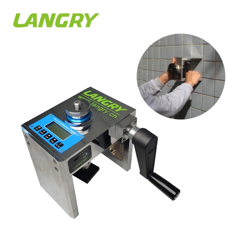 

LANGRY Digital portable Pull-Off Adhesion Tester for Testing Tile Bond Strength