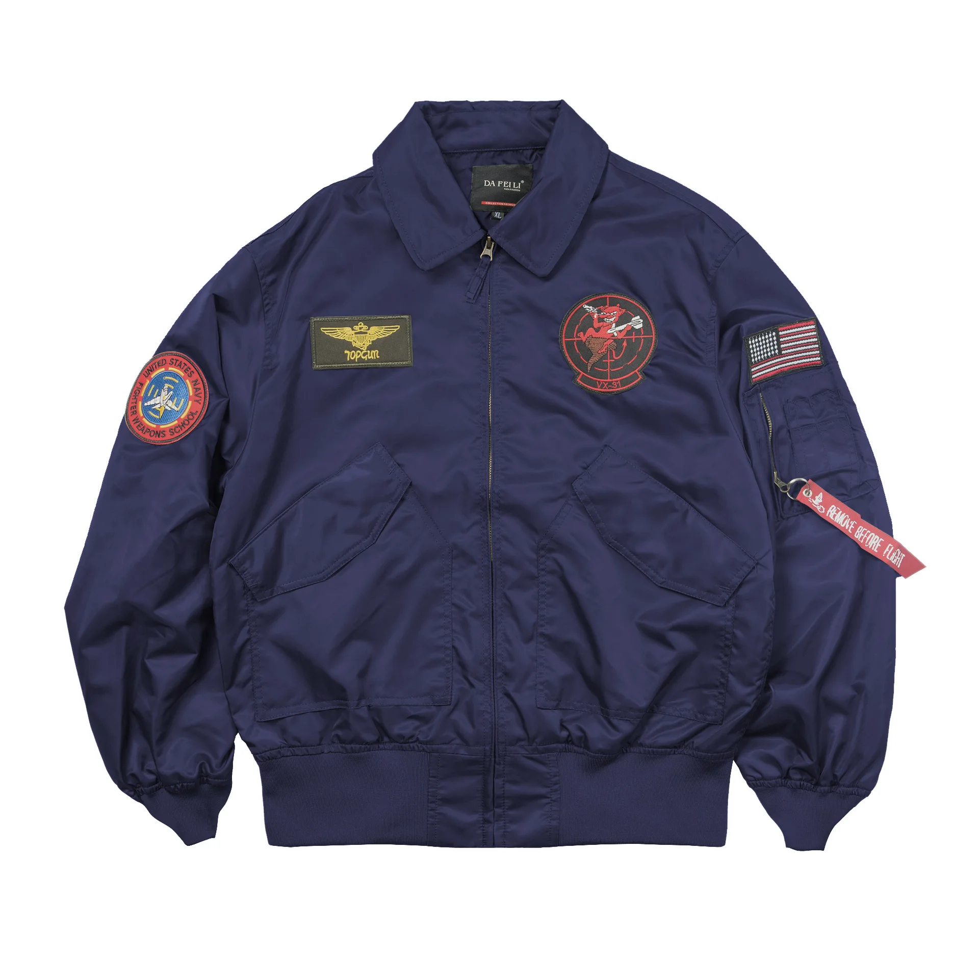 TOP GUN CWU-45P Plus Size Wate - Varsity Jacket Letterman review and price