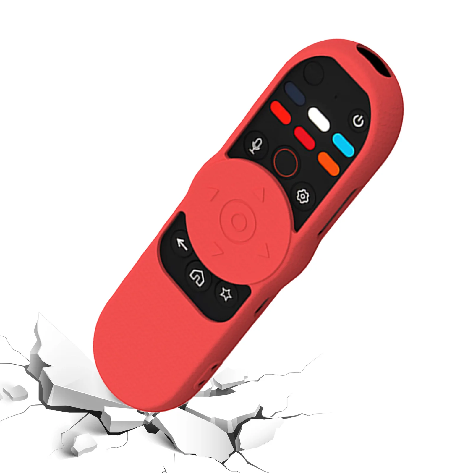 Protective Cover for VIZIO XRT270 Remote Control Protective Skin Grip Cover Anti-Slip Anti-Drop Shockproof Scratch-Resistant