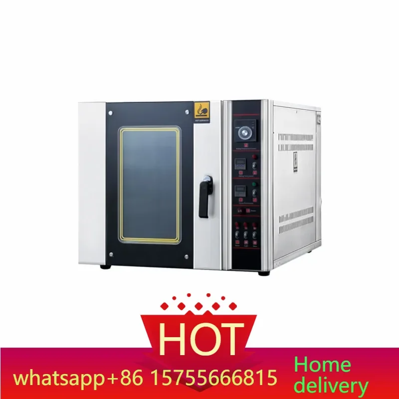 

Commercial Ovens Industrial Bread Baking Oven 5 Trays Professional Bakery Electric Convection Oven Digital