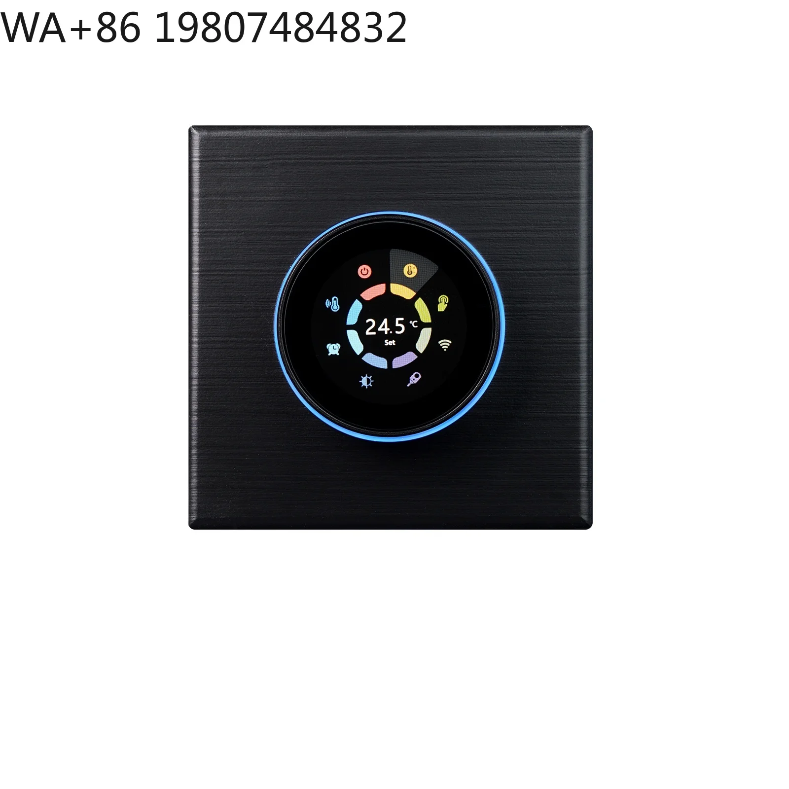 EU UK Standard Glass Touch Panel 2 Way Smart LED Dimmer Light Switch WiFi 220V  App Voice Home Hotel Lighting Control Panel