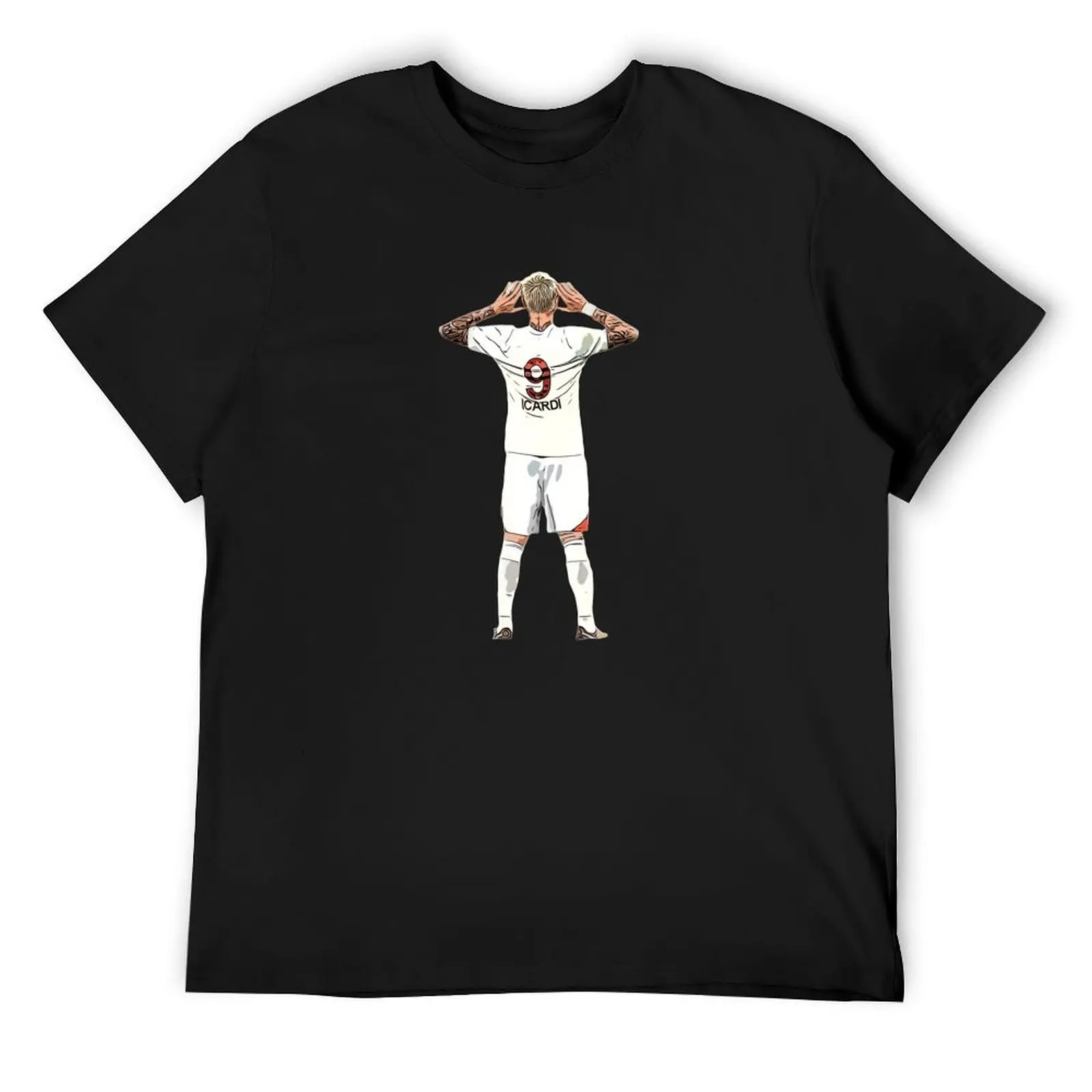 Camiseta Mauro Icardi, ropa vintage lisa, ropa hippie, camisetas divertidas para hombres