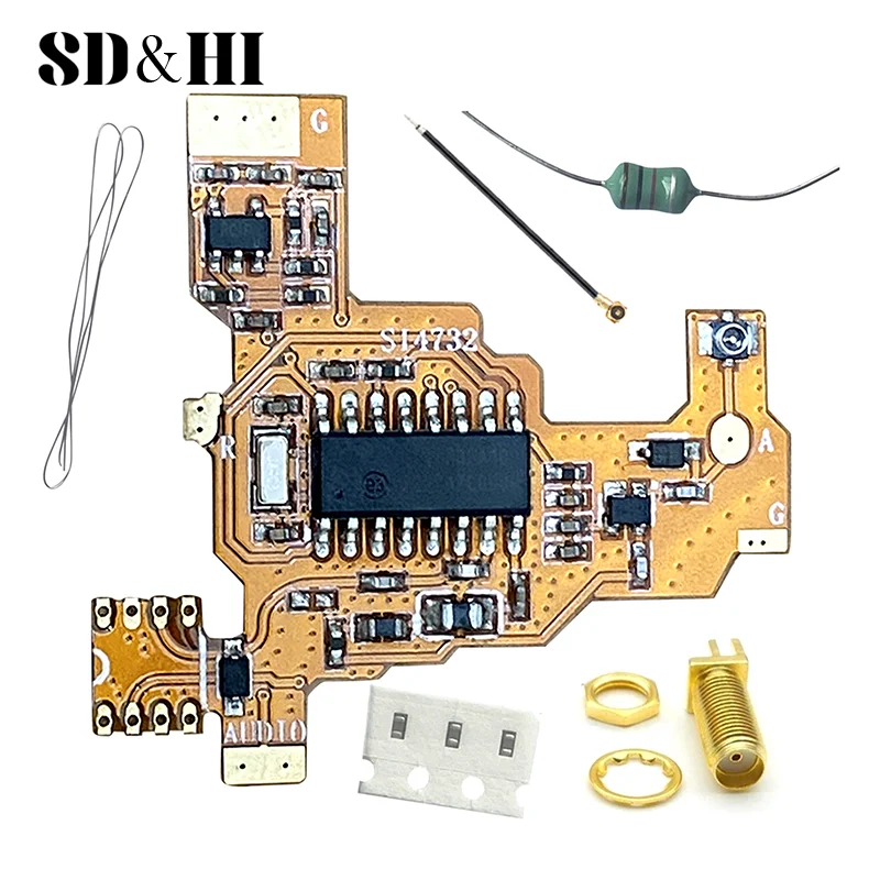 

New SI4732 Chip And Crystal Oscillator Component Modification Module For Uvk5/k6 PLUS FPC Version For Quansheng UV-K5 Accessorie