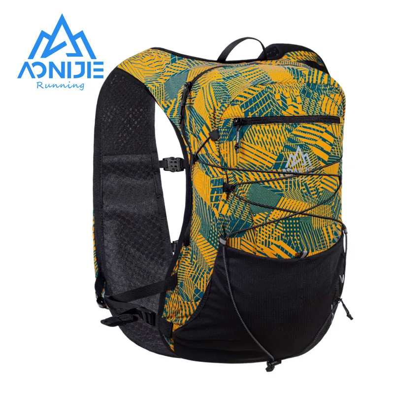 

AONIJIE 12L Large Running Vest Backpack Lightweight Hydration Packs Travel Bags Harness Ourdoor Hiking Rucksacks