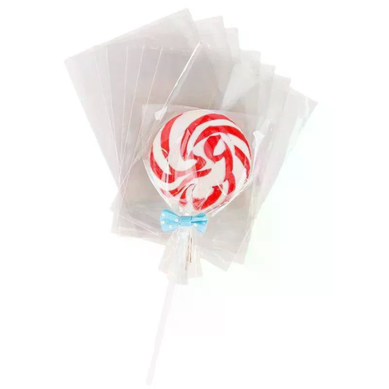 10cm Long Lollipop Stick For Lollipop Chocolate Sugar Stick Pole Handle Rod Cake Dough Tool Baking Child Plastic Food Bar 100Pcs