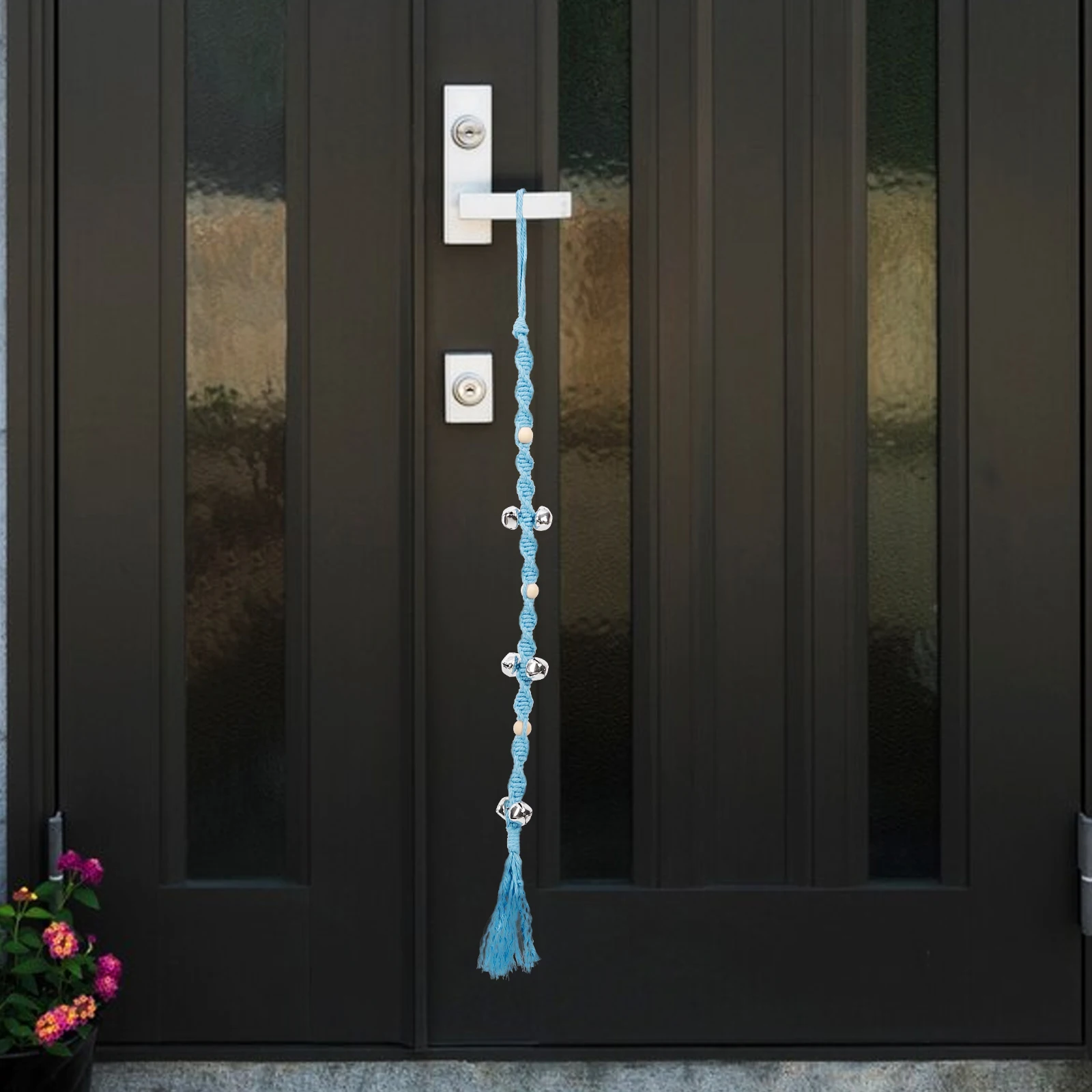 

Dog Training Doorbell Pet Rope Hanging Wear-Resistant Home Supply Puppy Portable Pet Accessory Durable Beads Door