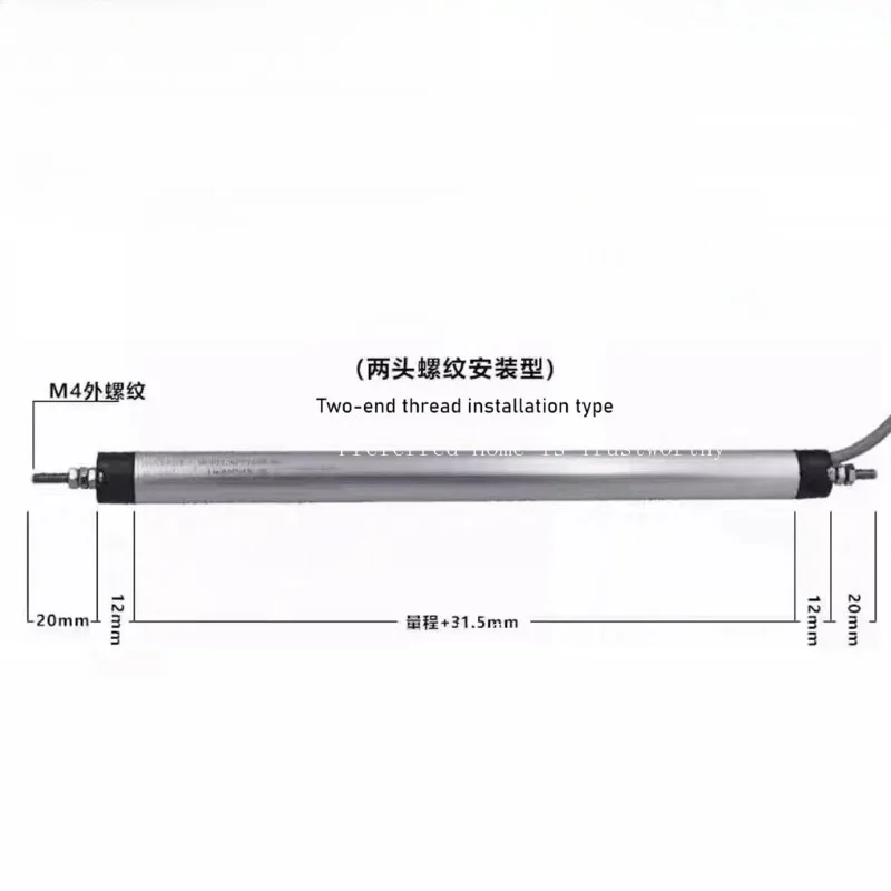 

Suitable for Potentiometer Linear Displacement Sensor 50-300mm Injection Molding Machine Electronic Ruler Resistor