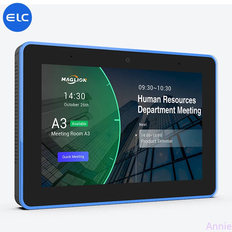 MSWA8058T 8 Inch Android 11 Tablet Touch Display Wall Mount Tablet POE for Meeting Rooms 2GB RAM 32GB Storage WiFi 6 RJ45 Busine