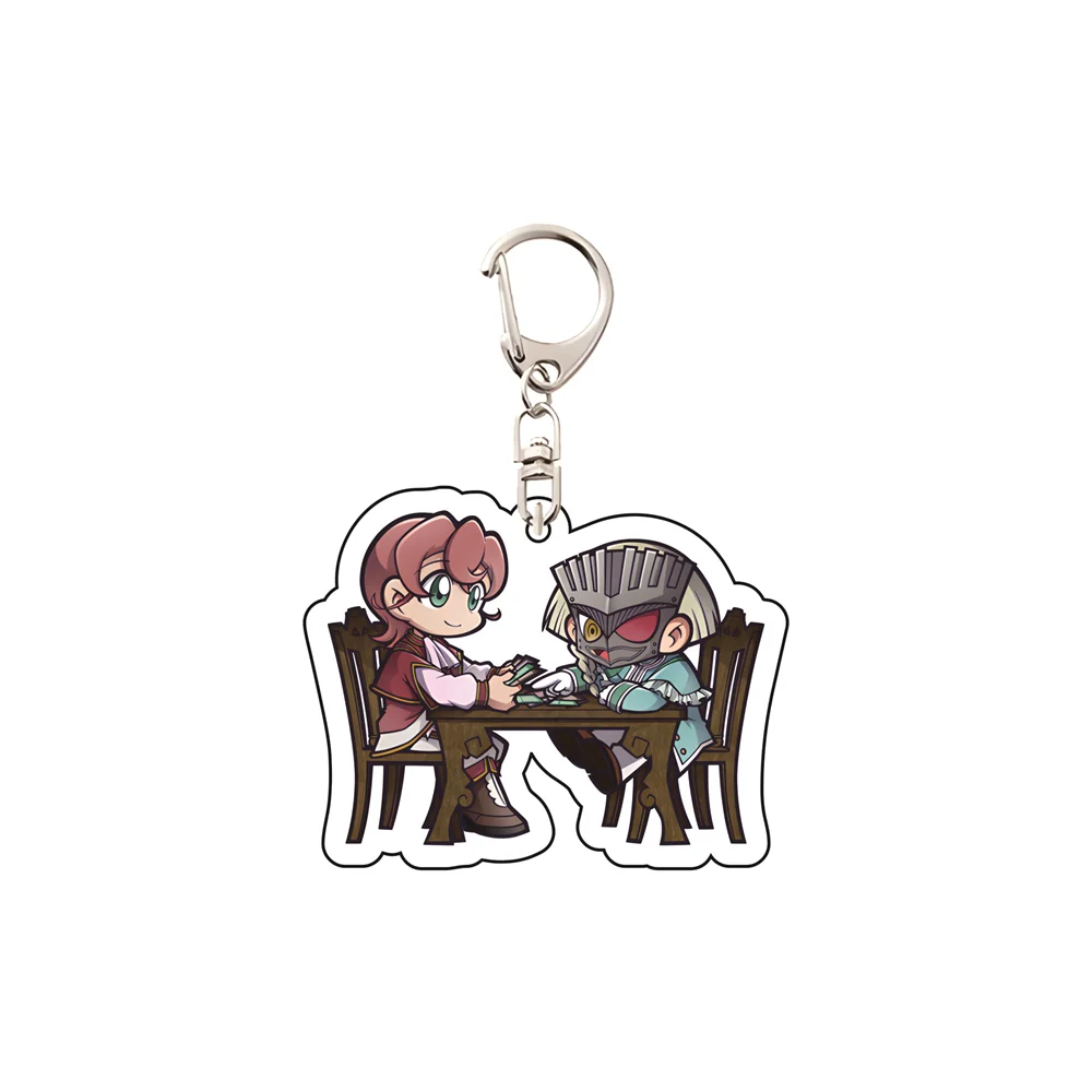 Anime Yu☆Gi☆Oh! Zexal 6cm Acrylic Keyrings Kaito/Yuuma/Ryouga Backpack Decorations Accessories Decor Gifts Exquisite Products