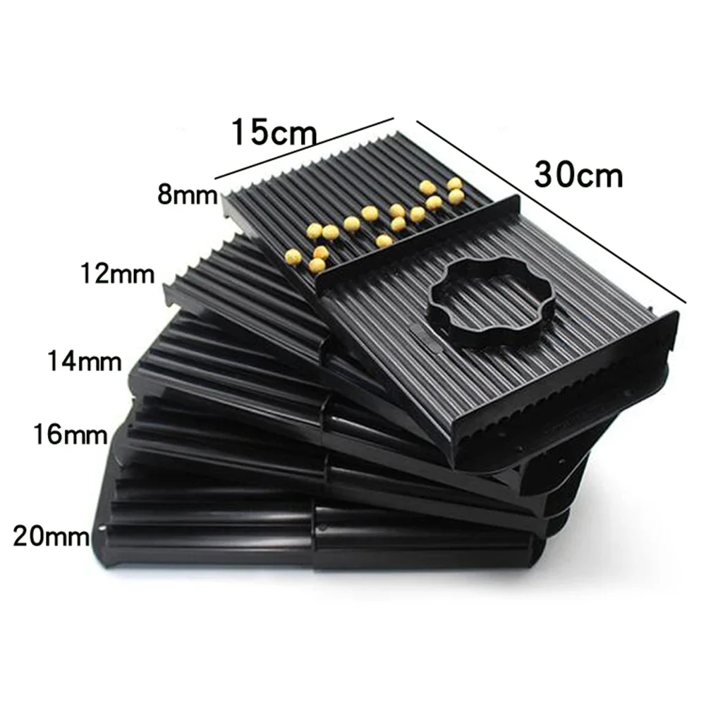 1PC 8-20MM Boilie Roller European Style Bait Roller PP Material Fishing Tool Carp Fishing Boilie Rolling Table Baitmaker Pop-Ups