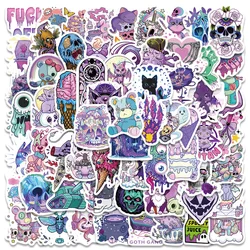 65pcs Magic Cute Gothic Stickers Stationery Laptop Phone Ipad Aesthetic Journal Accessories DIY Sticker Scrapbooking Supplies