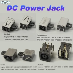 2Pcs DC Power Jack Connector For Dell Inspiron 5555 5558 5559 5458 5459 V3558 V3559 3459 7460 7560 3147 DC Connect Laptop Socket