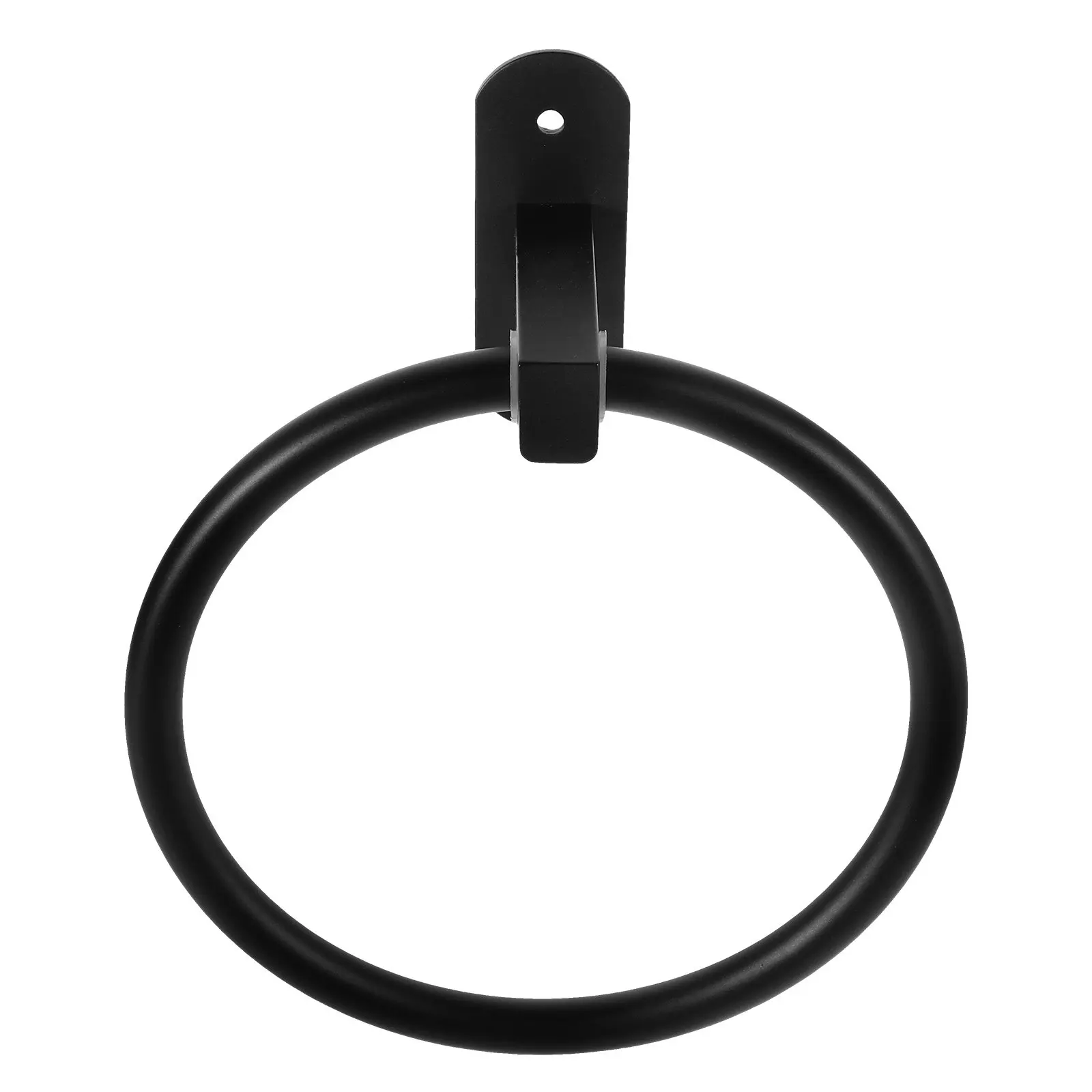 Aluminum Wall Mounted Towel Ring for Rv Bathroom Space Saving Design Smooth Round Surface Rustic Farmhouse Minimalist Towel