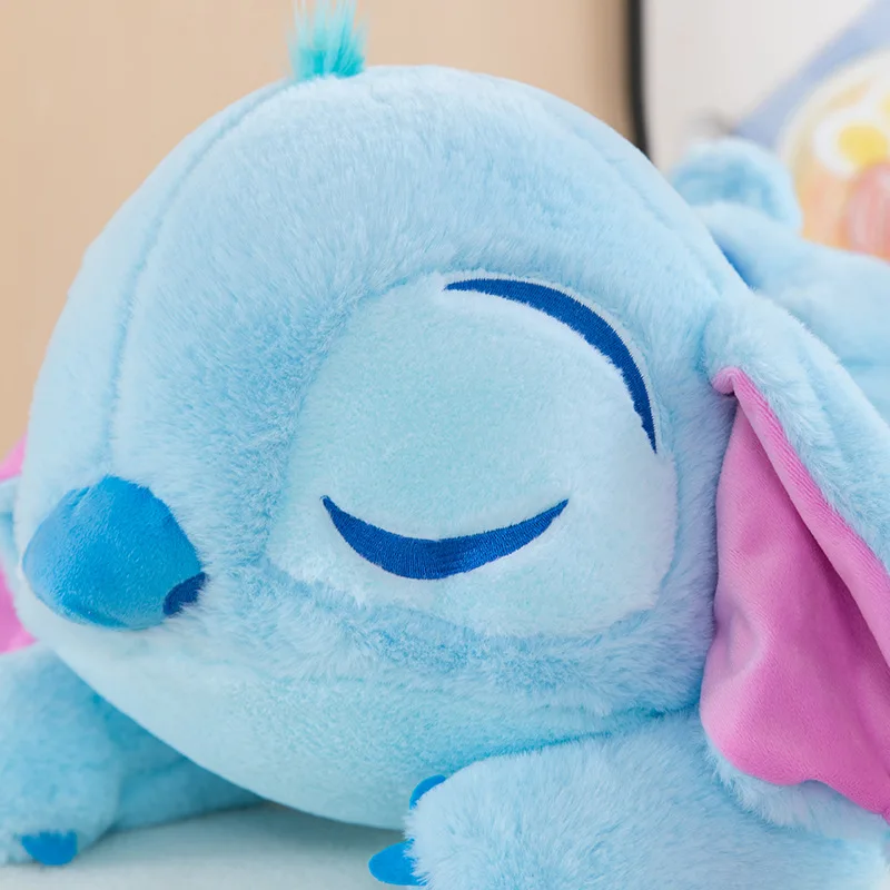 Jouet en peluche Disney Stitch Butter pour filles, modèles de fête d'anime de dessin animé, oreiller doux pour la sieste au bureau, mignon