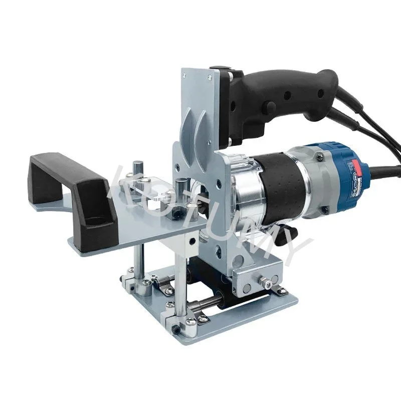 Mortising Jig 2 In 1 Slotting Bracket Invisible Fasteners Punch Locator Milling Cutter Positioning Frame For Trimming Machine