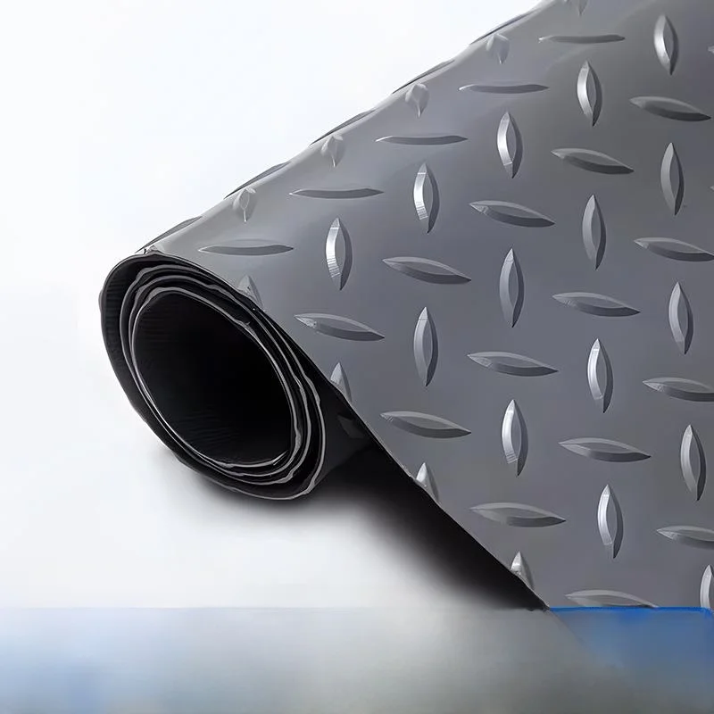 

Противоскользящий ПВХ-коврик для пола, для кухни и ванной, с зигзагообразным узором, в современном стиле, для домашнего использования, квадратный, однотонный