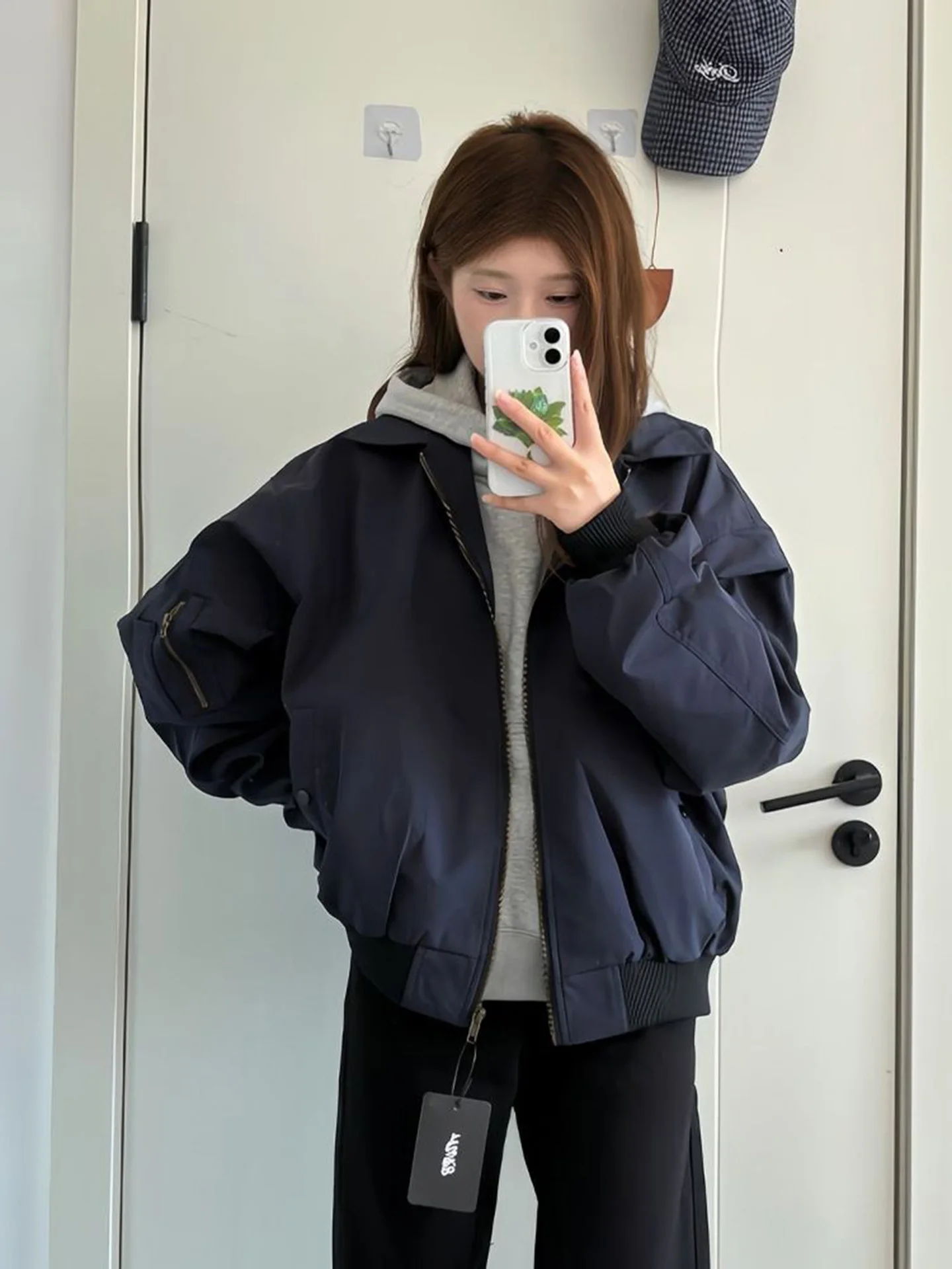 

Cleanfit ort American Sle Flight Jaet in Royal Blue for Men And Women Warmth And Sle for Spring And Winter Seasons