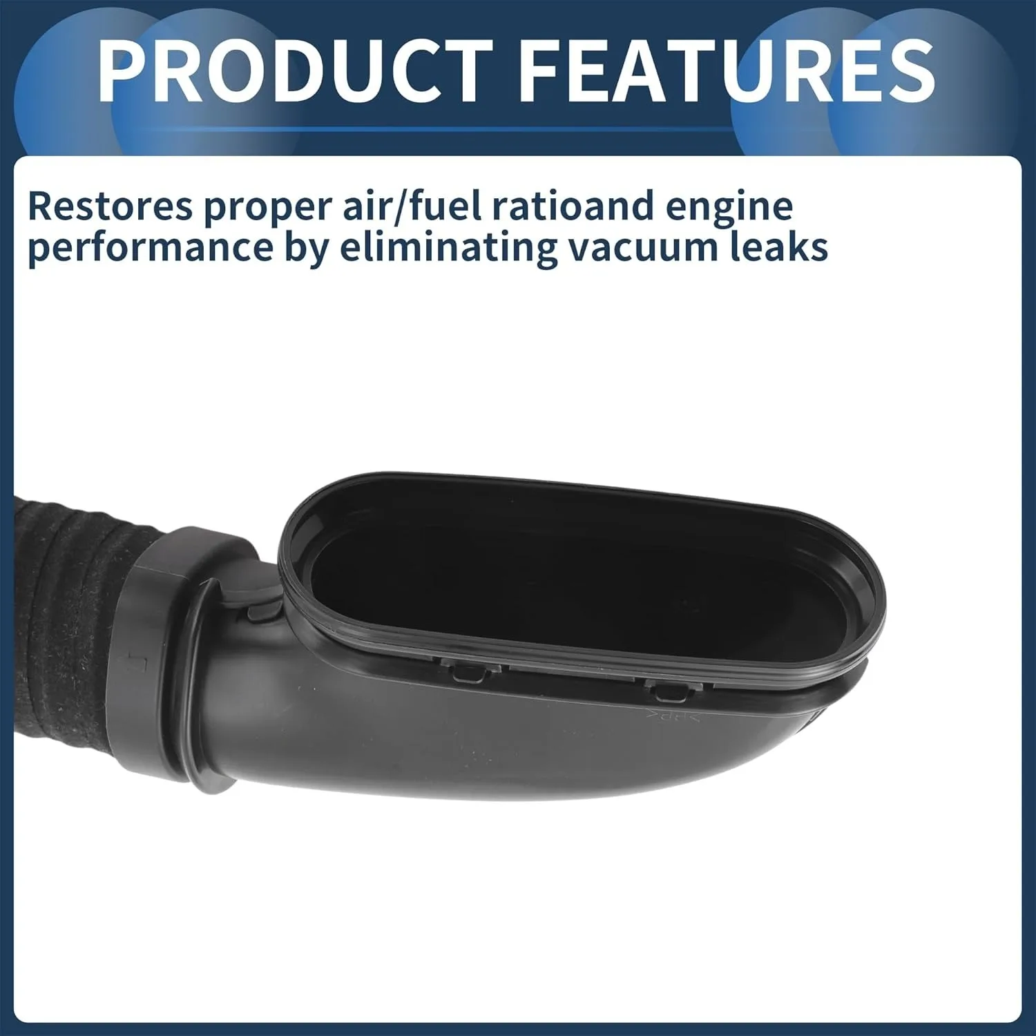 Wąż dolotowy powietrza silnika do Mercedes Benz C180 C200, wąż dolotowy filtra powietrza nr 6260900037, plastikowy, 1 szt.