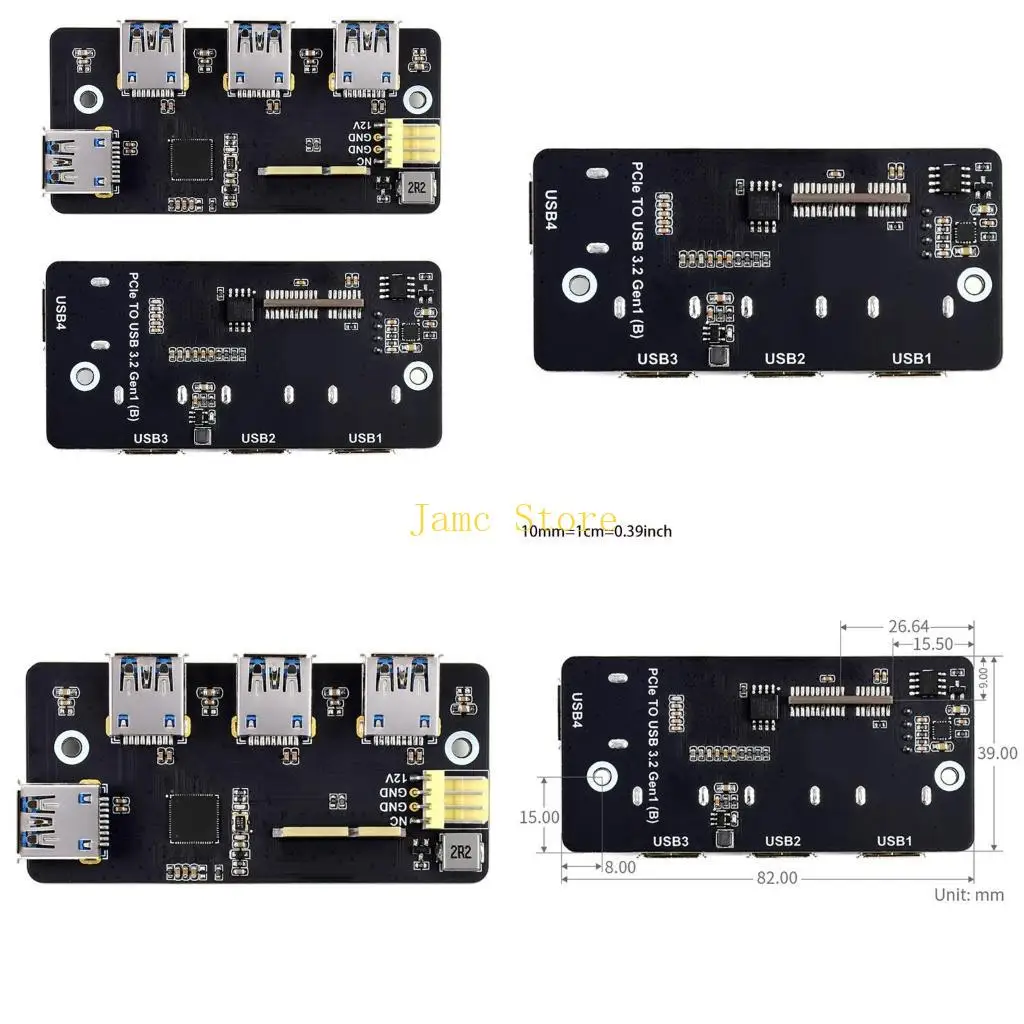 LX0B Mini Computer for M POE Box for Compute Module Official Board