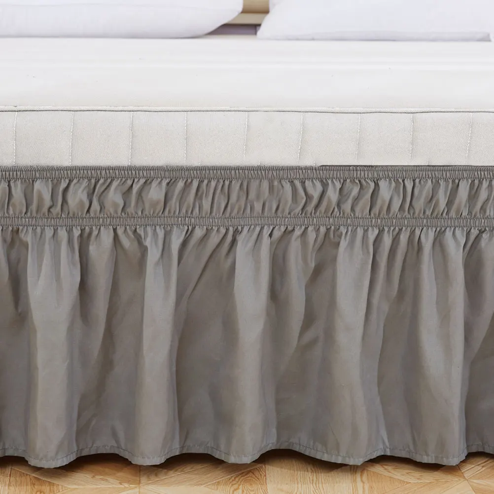 

Bed Shirt Bed Pleated Skirt Bed Bedding Bed Sheet Solid Color Sheet Bouffancy