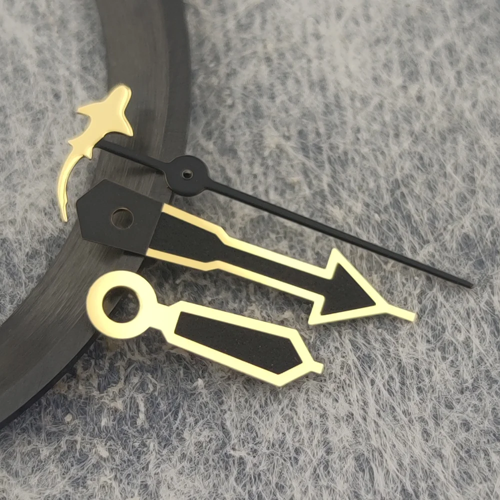 NH35 Hands Green Red Silver Gold Blue Orange Watch Hands C3 Green Luminous For NH35/NH36/4R/7S Movement Watches Pointers