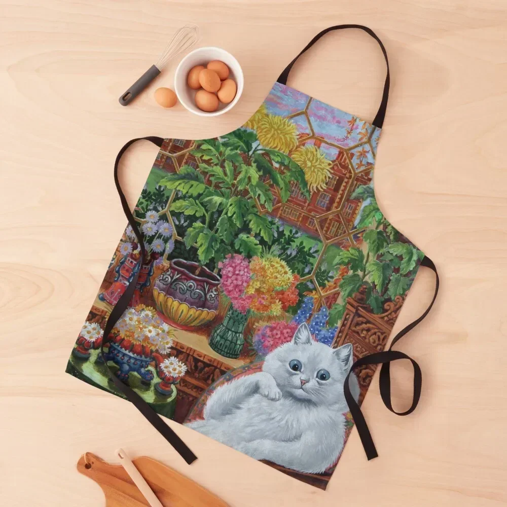 

Master of Cat College by Louis Wain Apron For Cooking Kitchen accessories Woman Kitchen Kitchen Things Apron