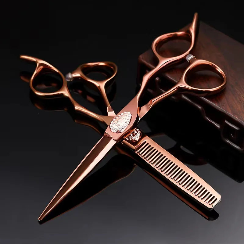 

Professional 6.0 Inch Hair Scissors Salon Hair Cutting Thinning Shears Hairdresser Barber Tools Set