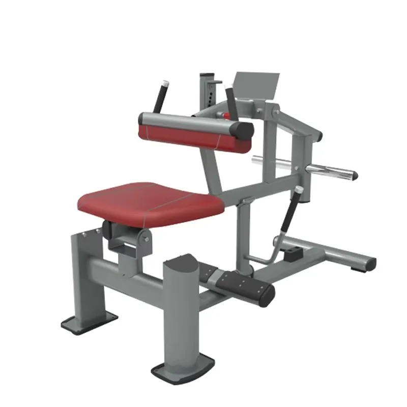 YTYIN High-Sales Professional Gym Equipment Adjustable Metal Sitting Calf Muscle Training Machine Stable Design For Effective Ex