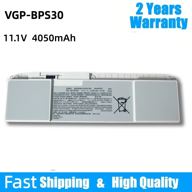 

New VGP-BPS30 battery for Sony Vaio SVT-11 SVT-13 SVT13117EC SVT13117ECS series