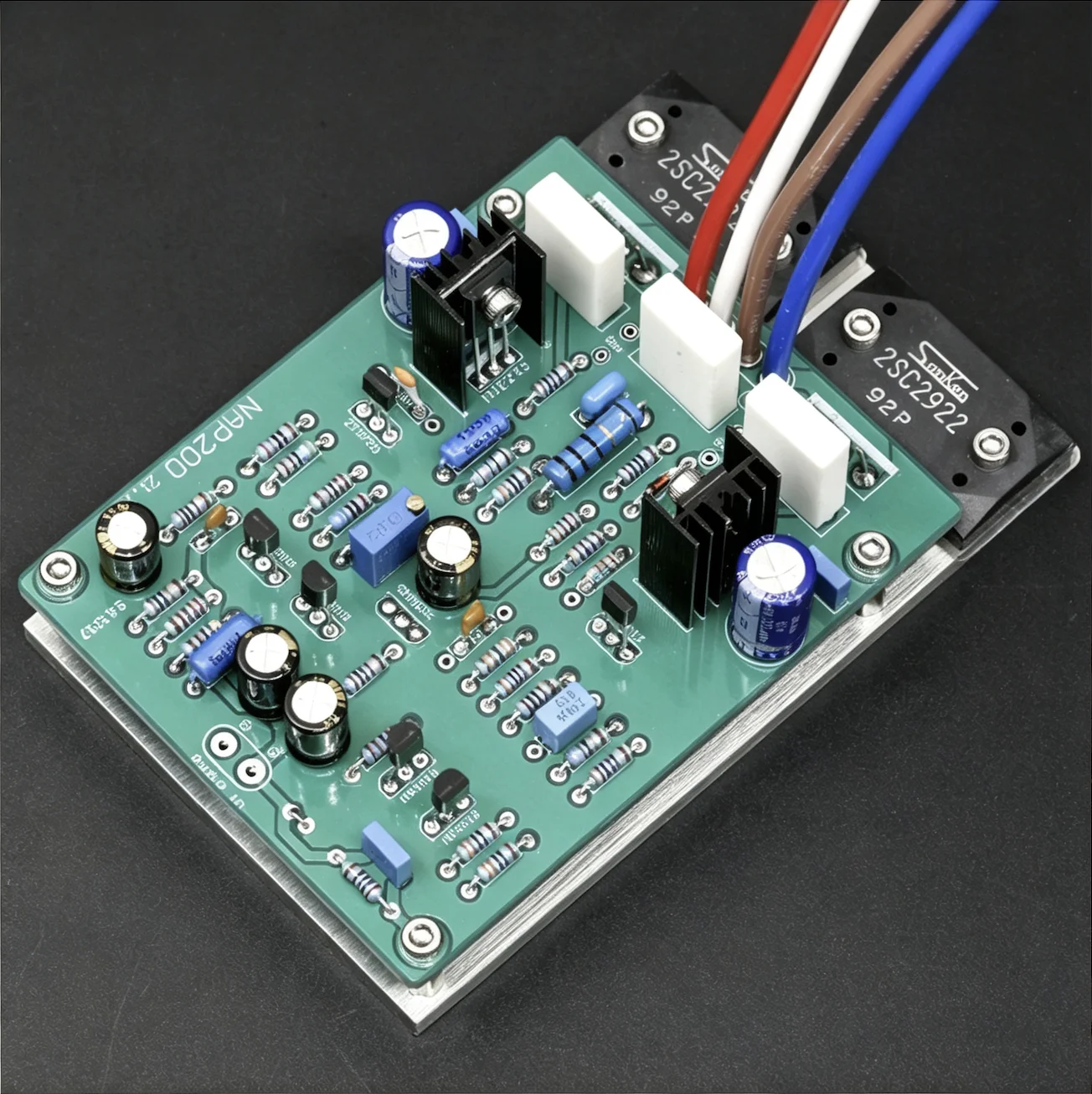 NAP200 Mono Power Amp Board Naim NAP200 Replica Clone Discrete Power Stage 70W@8Ohm Sanken 2SC2922 Hi‑Fi DIY Audio Amp Board