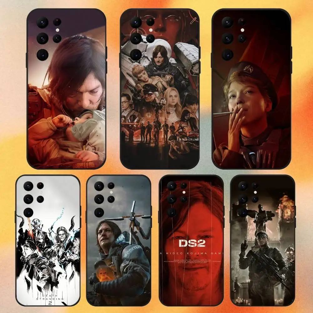 

Death S-Stranding 2 On The Beach Phone Case For Samsung S 25,24,23,22,30,21,10,9,Ultra,Plus,Lite,FE,4,5G Black Soft Case