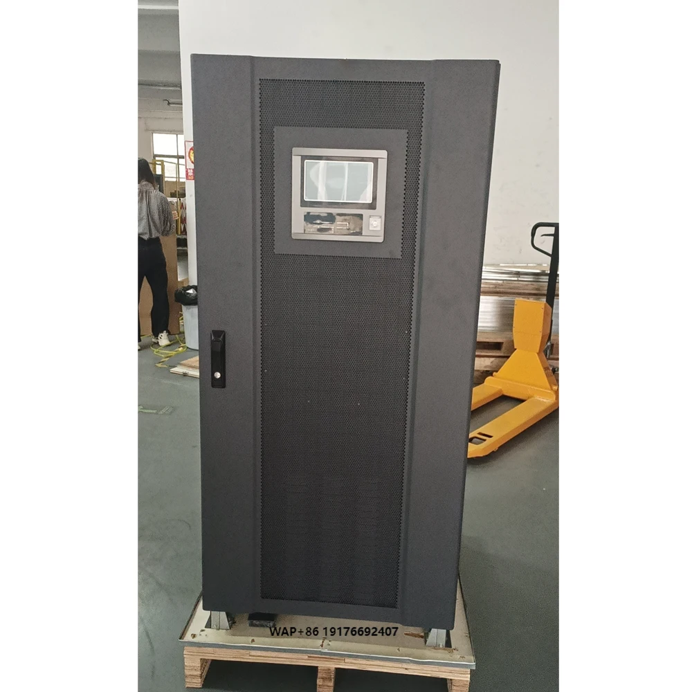 Uninterrupted Power Supply 40KW UPS 40KVA Online 3Phase External Battery System for Industrial 400V