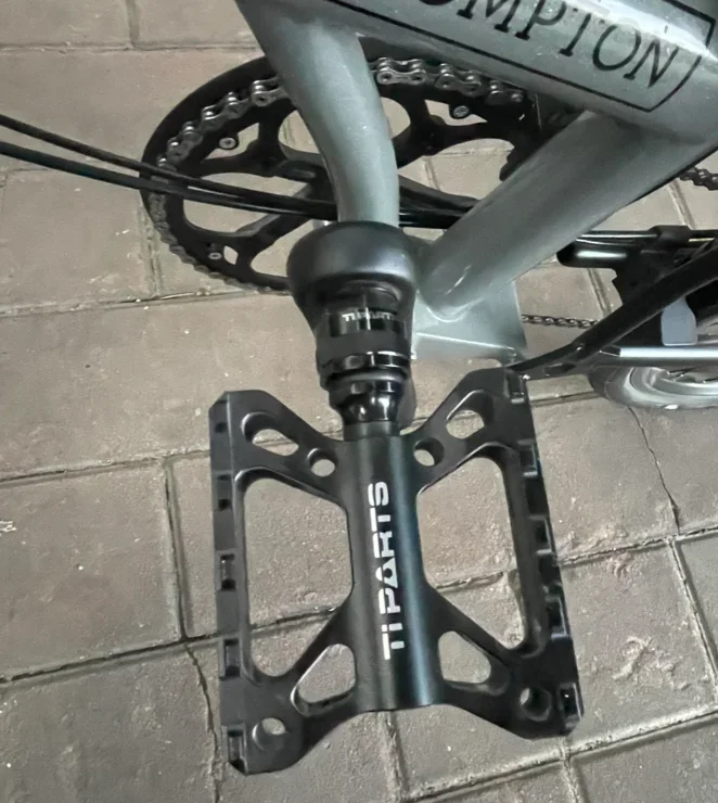 

TIPARTS Double-X aluminum alloy pedal Brompton folding bike road bike melon bike lightweight bicycle pedal