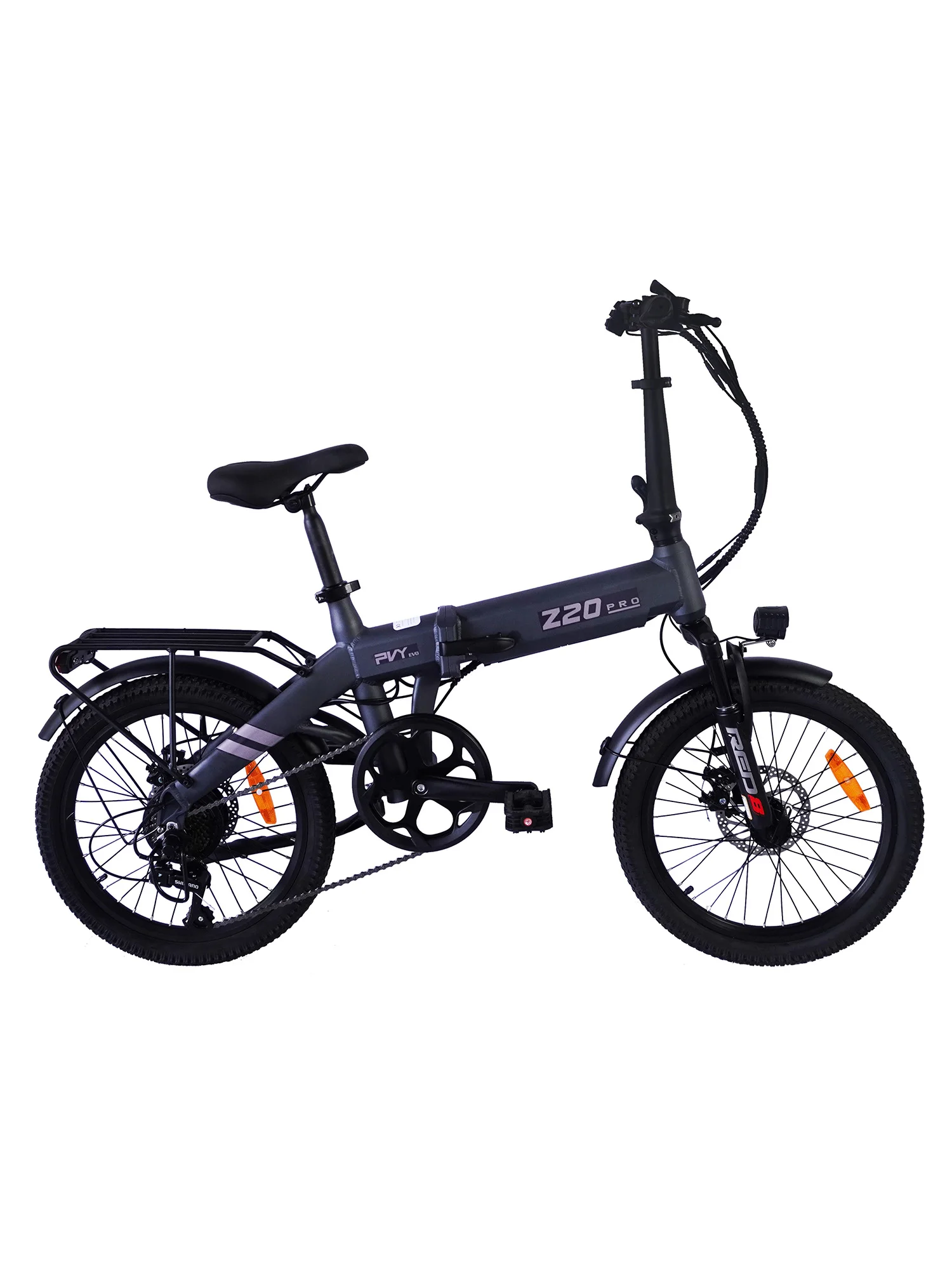 PVY Z20 PRO EVO elektrische fiets 36 V/14.5 Ah batterij 120 km bereik elektrische fiets 500 W sensor koppelmotor 20 inch band ebike - afbeelding 2