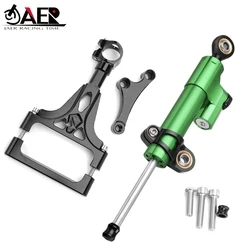 Motorcycle Damper Steering for Kawasaki Z1000 Z750 Z 750 1000 2003-2009 Stabilize Safety Control with Mounting Bracket