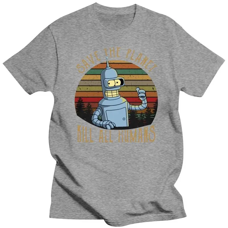 Save The Planet Kill All Humans T-Shirt image 3
