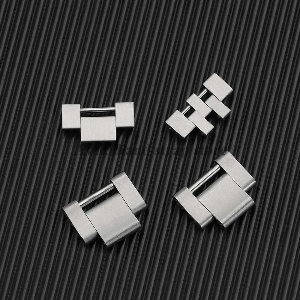For Rolex Steel Band Extension for Oyster Jubilee Watch Strap for GMT Submariner Ditona Watch Band 16*8mm/16*9mm Extension Link image 6