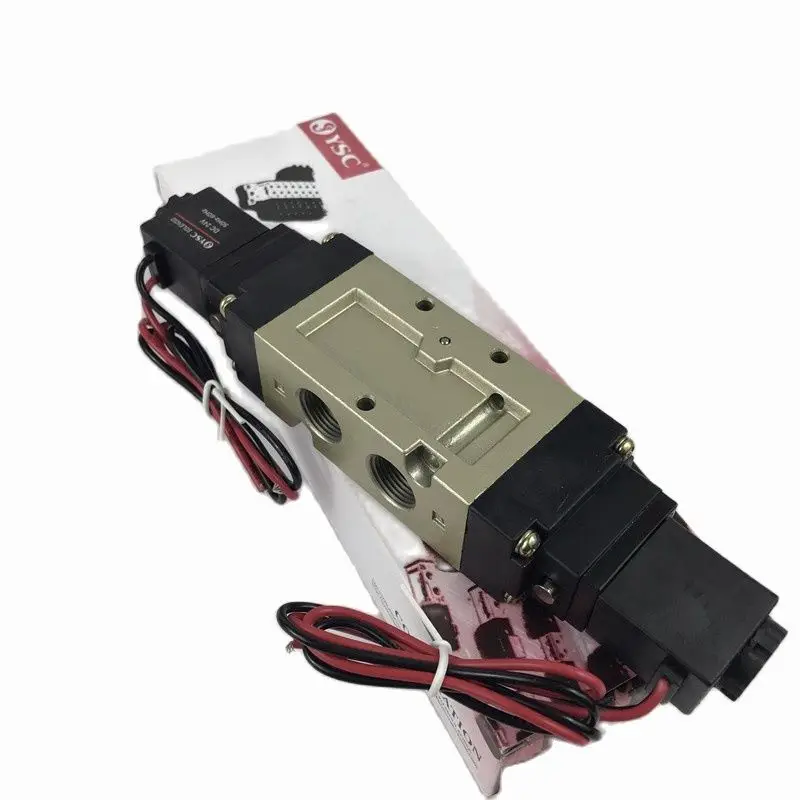 Solenoid Valve YSVF5220 Reversing Valve DC24V 220VAC 2 Position 5 Way Elevator Parts Lift Accessories