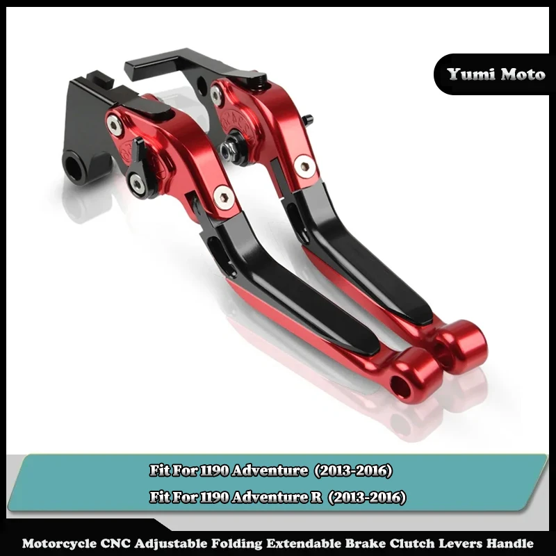 

Motorcycle Folding Adjustable Brake Clutch Levers Handlebar Fit For KTM 1190 Adventure / 1190 Adventure R 2013-2016 2015 2014