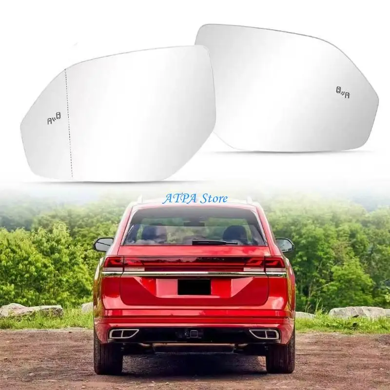 U13C Mirror Glass Car Rearview Heated Glass Part Number 3CN857522C 3CN857521L