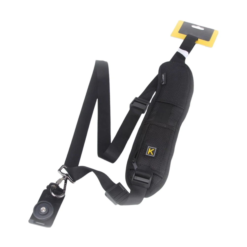 حزام كتف الكاميرا قابل للتعديل كاميرا رقمية حزام الرقبة كاميرا الكتف حزام حبال لكاميرا كانون/نيكون/سوني/أوليمبوس/DSLR